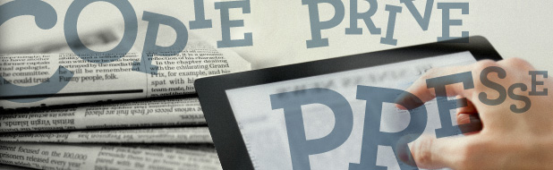 Copie privée des éditeurs de presse